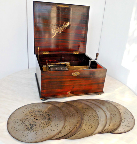 1900 polyphon spieluhr 12 - um,