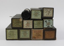 11 Pianola Rolls Full Scale