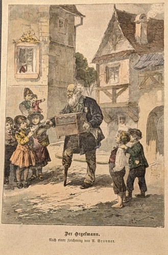 Historischer holzstich - historischer,