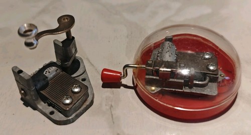 Spieluhr drehorgel mini - x,