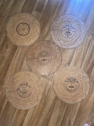 Polyphon platten konvolut - polyphon,