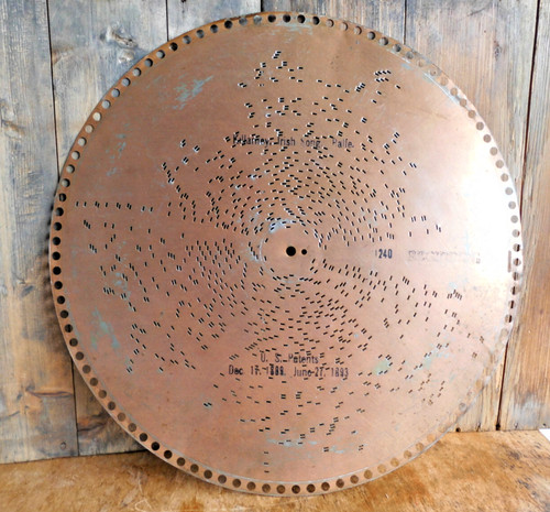 Polyphon platte 5cm - platte, 39,5cm