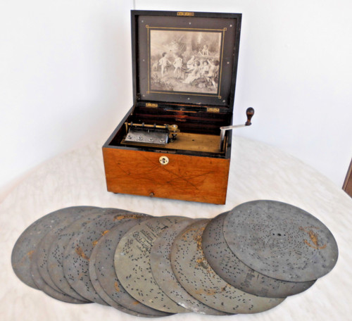 1900 polyphon spieluhr 13 - 1900,