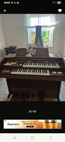 Elka elektrische orgel - elka,